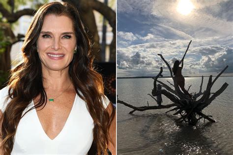 naked photos of brooke shields|Brooke Shields, 55, strips off to pose naked by the sea.